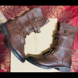 STEVE MADDEN BANDDIT BROWN BOOTS ✨